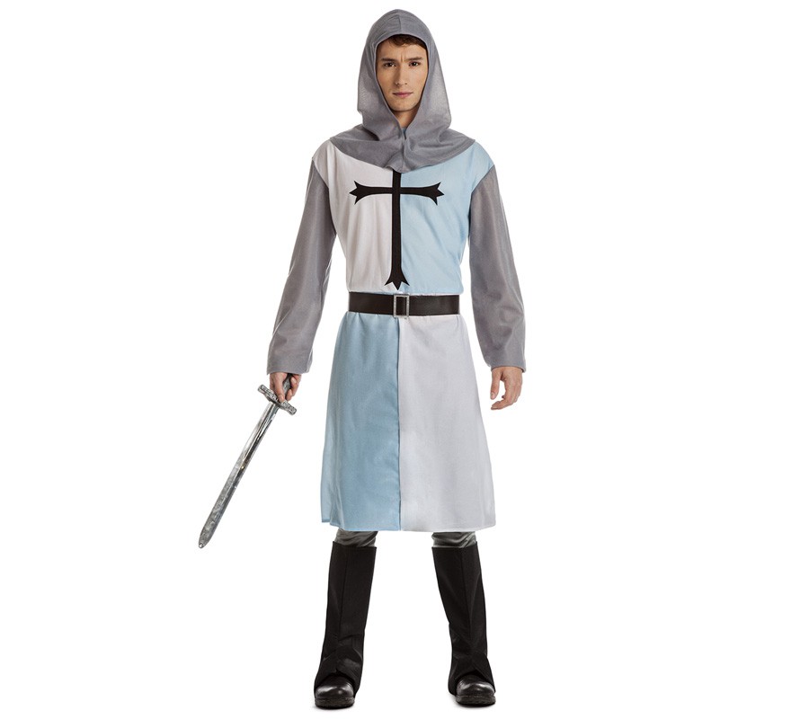 Blue Crusader costume for men