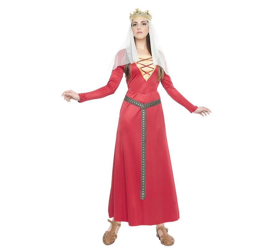 Fato de senhora medieval para mulher