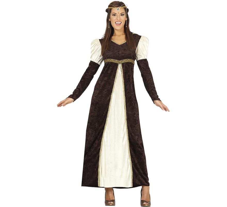 Fato de senhora medieval para mulher