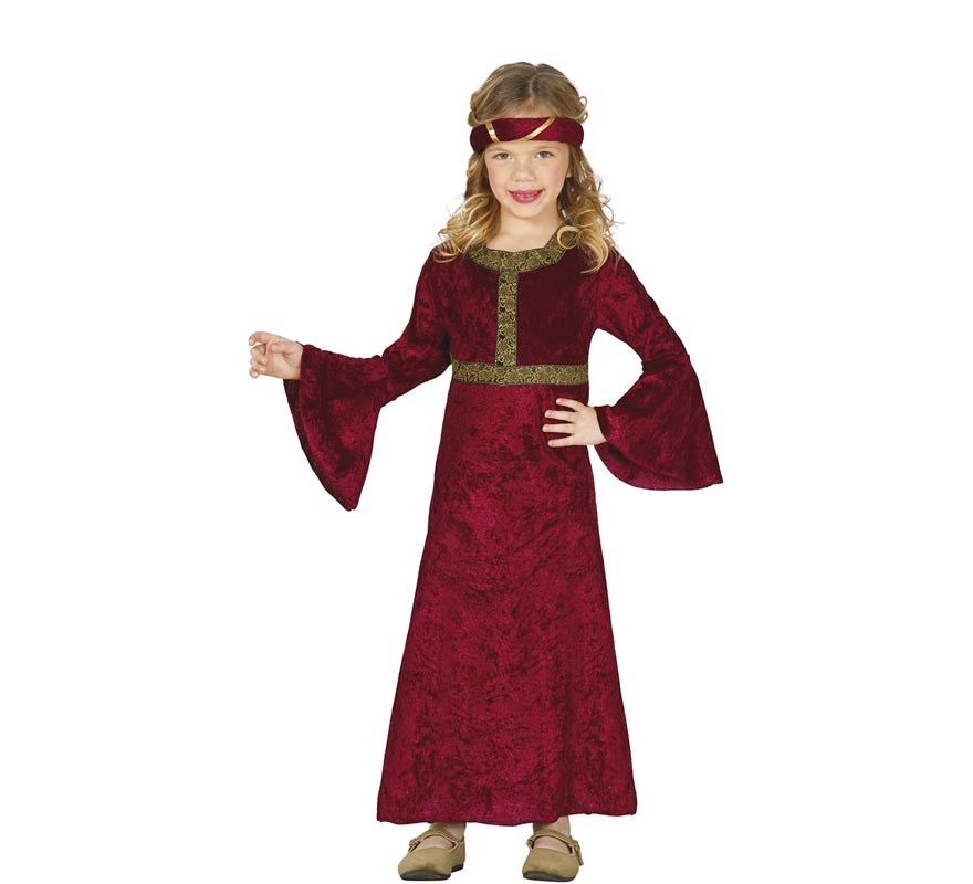 Medieval Lady Costume for Girls