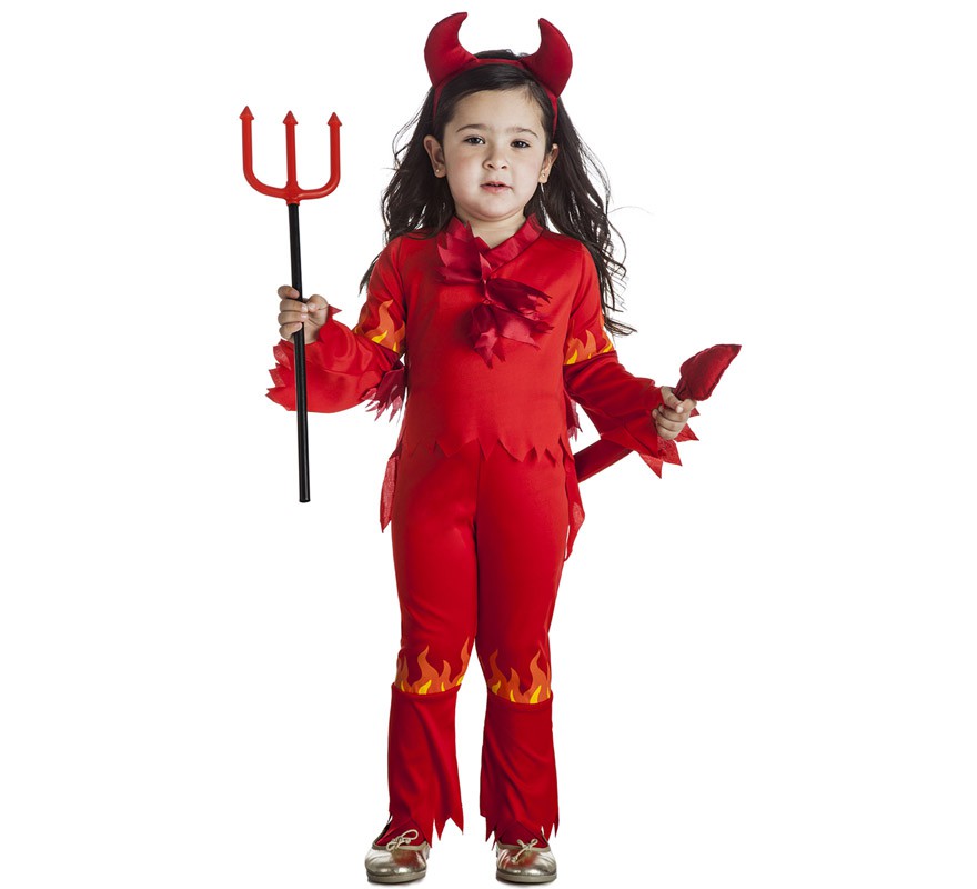 Fato de demônio para menina