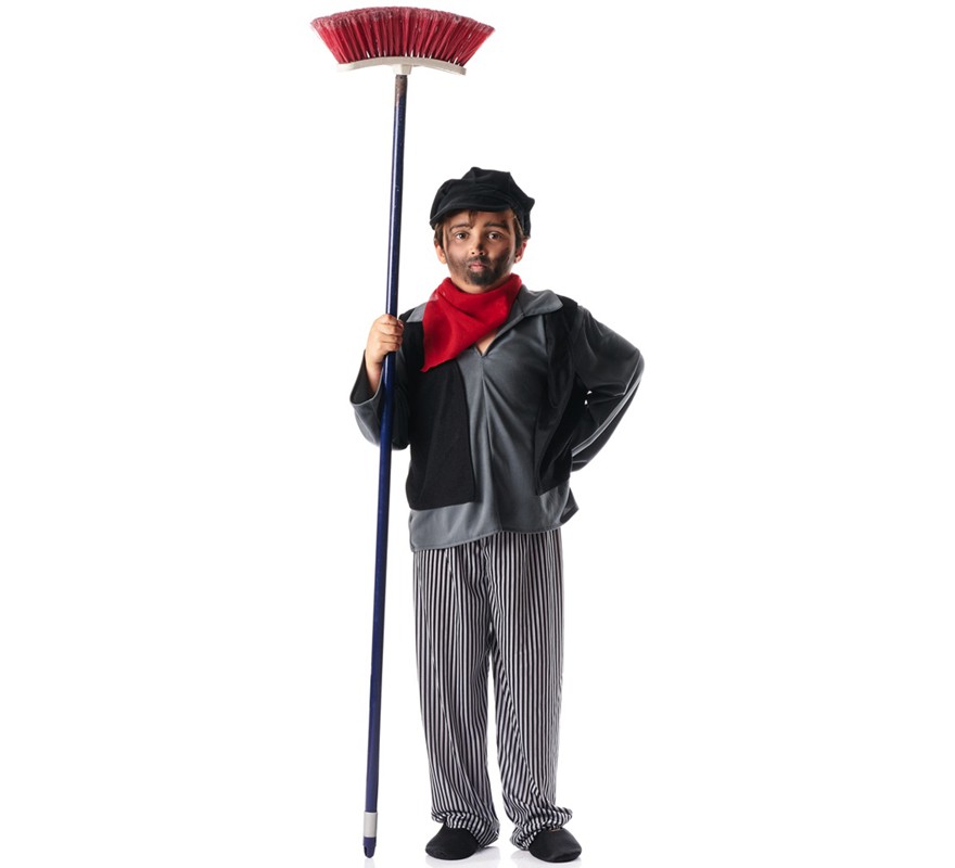 Fato de limpa-chaminés para criança