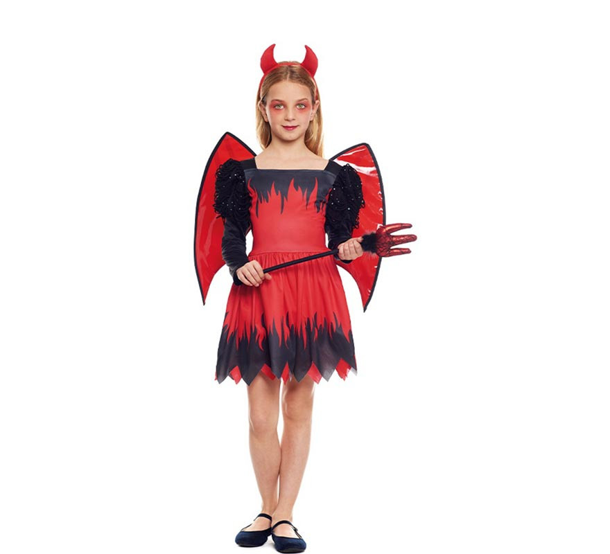 Winged Devil Costume for girls