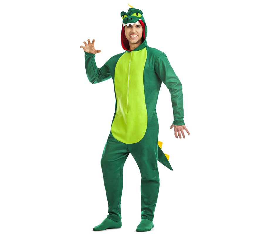 Fato de dinossauro para homem