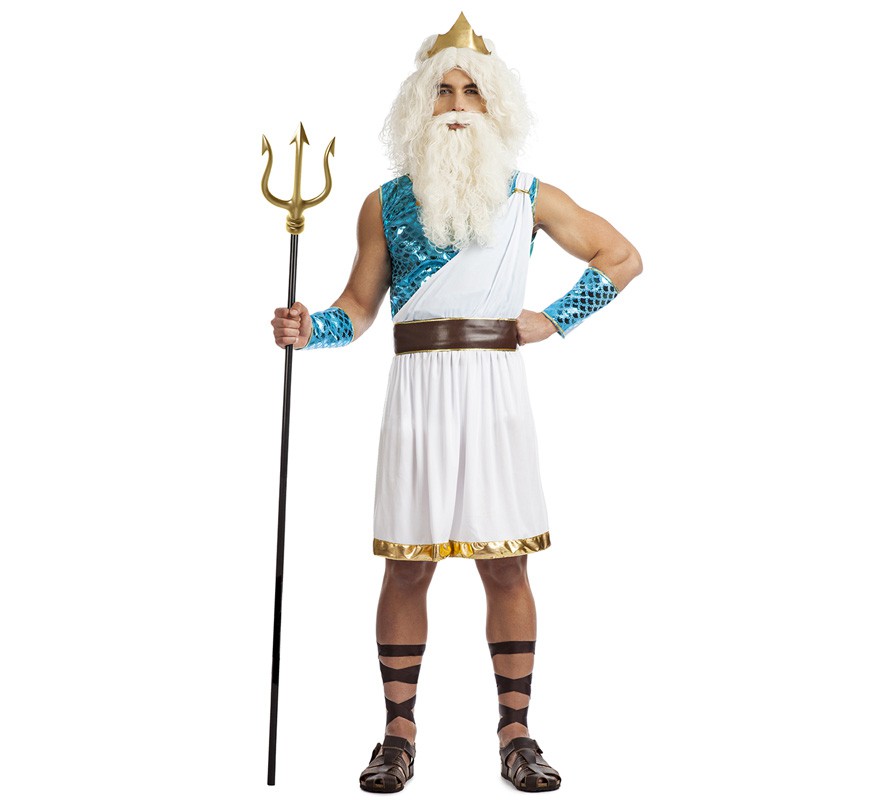 Fato de Deus marinho para homem