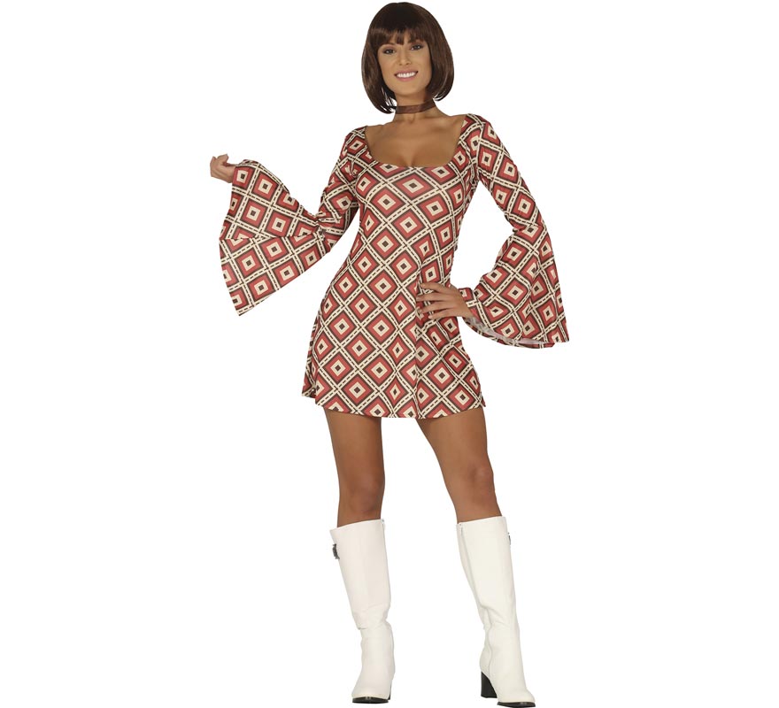 70's Diamond Disco Costume for Women