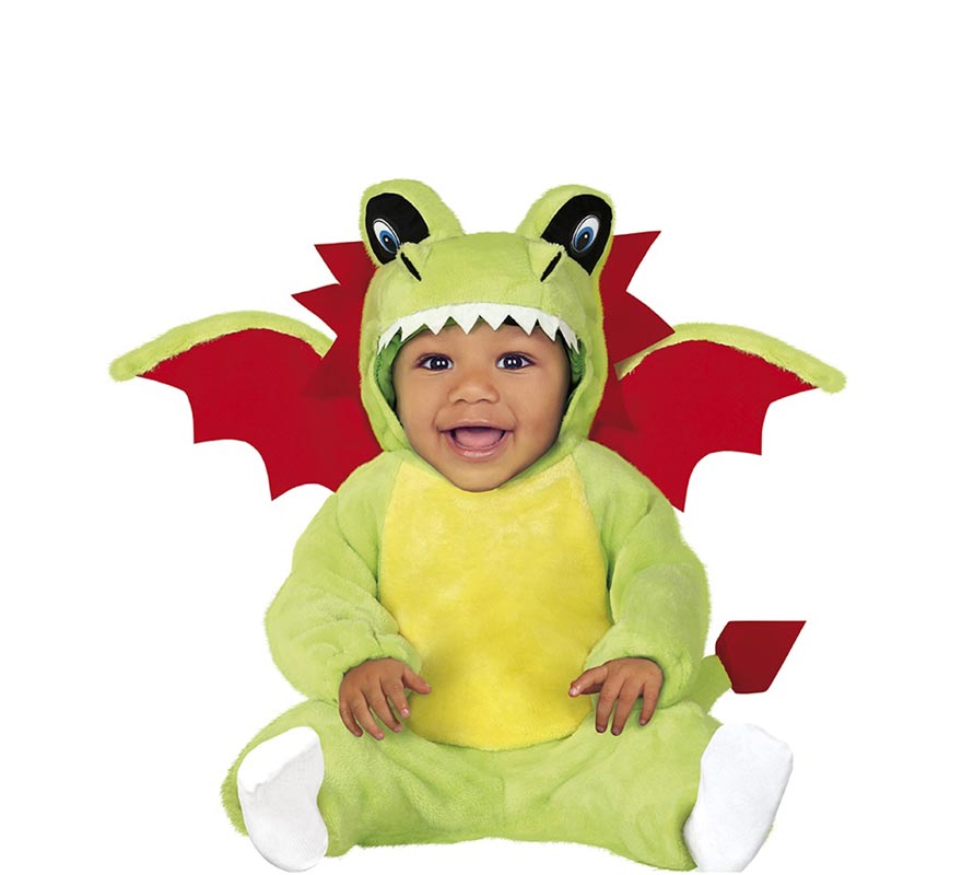 Fato de dragão com asas para bebé