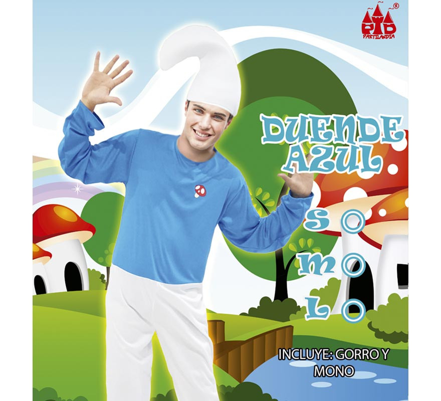 Blue Goblin costume for men