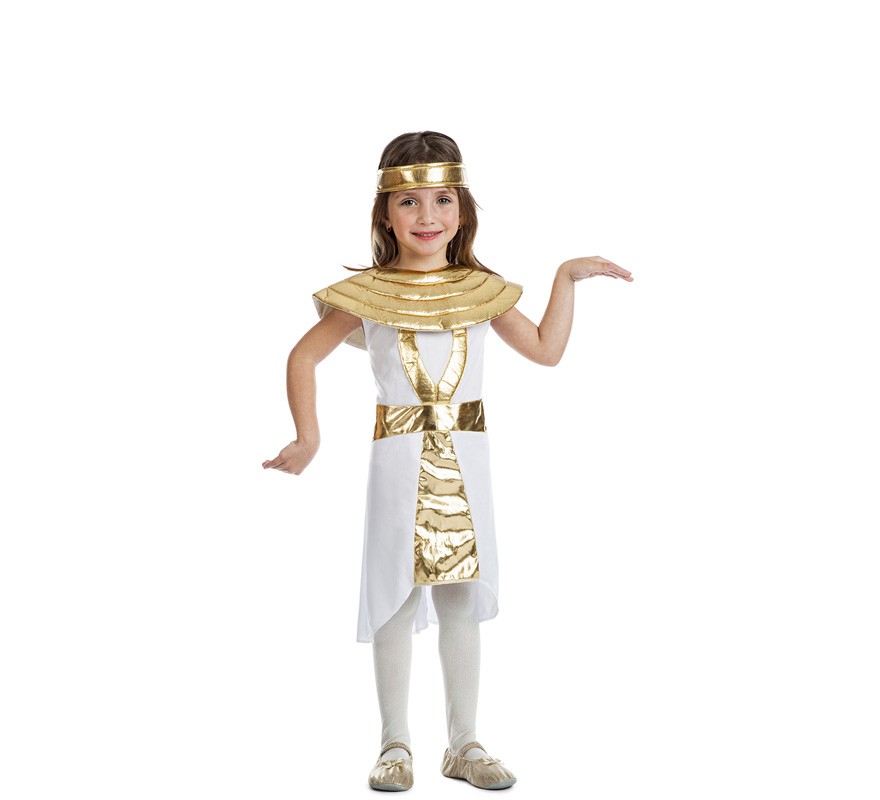 Fato de Cleópatra egípcia para menina