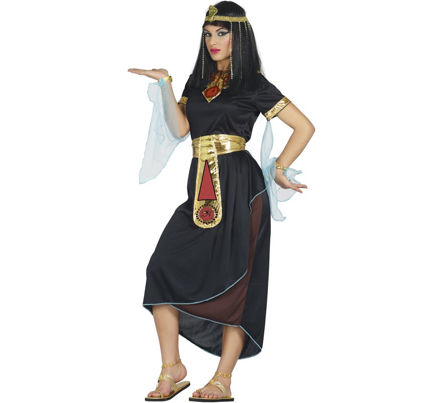 Fato de Nefertiti egípcio para mulher