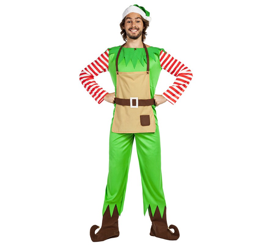 Christmas Elf Costume for Men