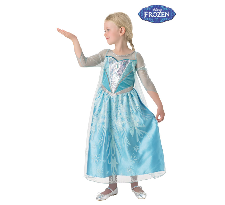 Fato de Elsa Premium para menina