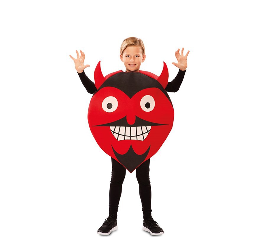 Devil Emoticon Costume for children
