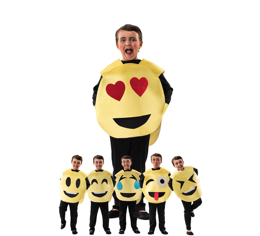 Emoticon costume for children