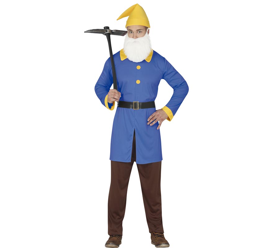 Blue Dwarf costume for men