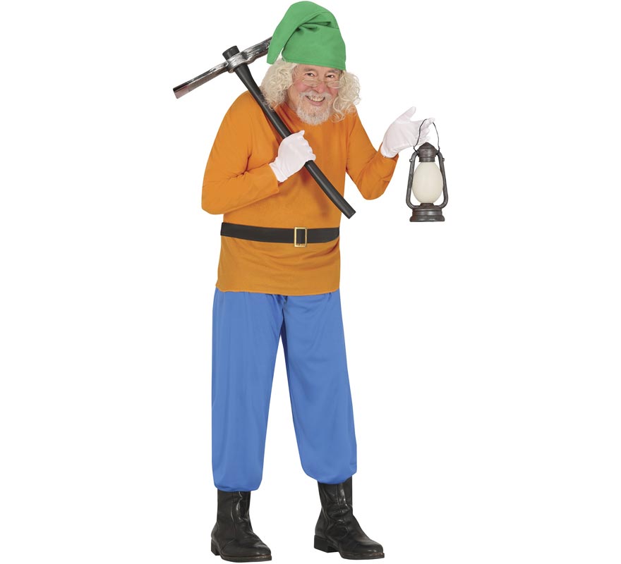 Orange Dwarf costume for men