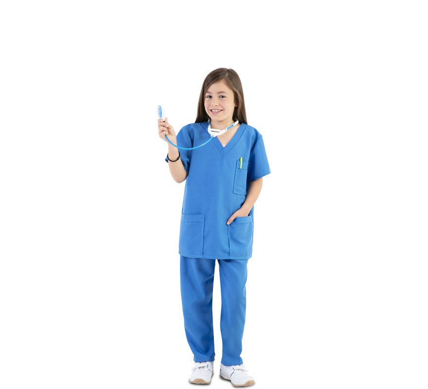 Blue Nurse Costume for Children Blue Nurse Costume for Children