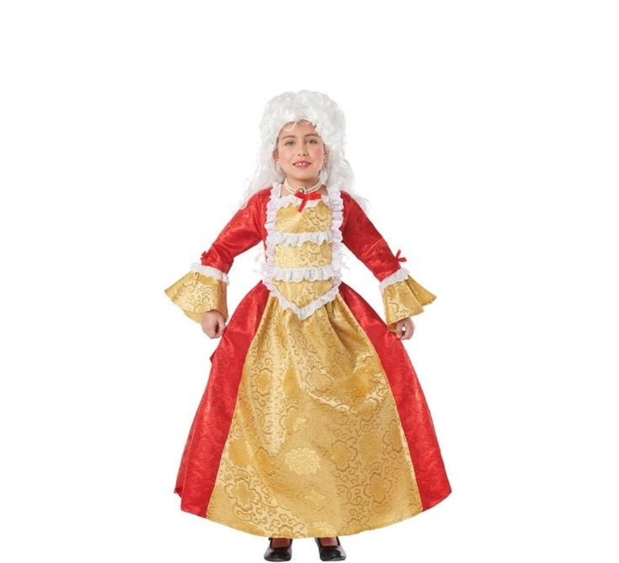 Fato de Maria Antonieta da época para menina