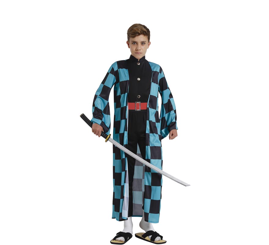 Anime Demon Slayer Swordsman Costume for Teenager