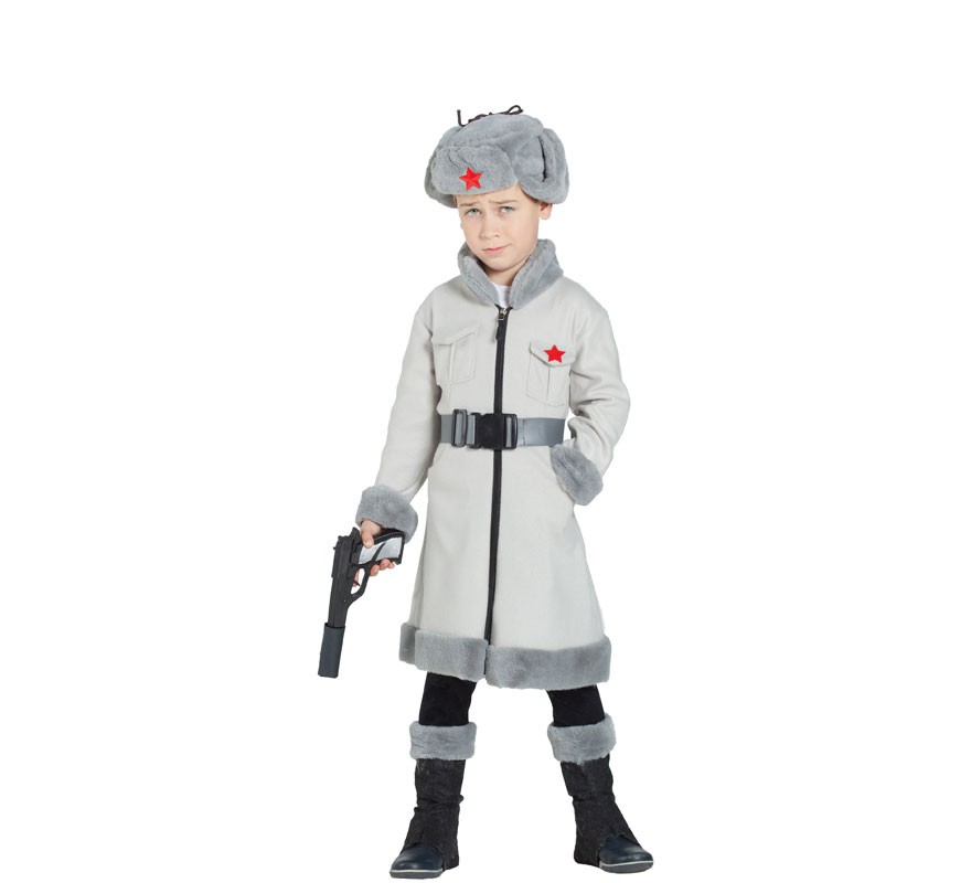 Fato de espião russo para menino Fato de espião russo para menino