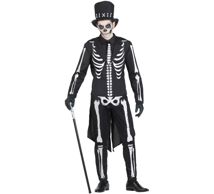 Elegant Skeleton Costume for men