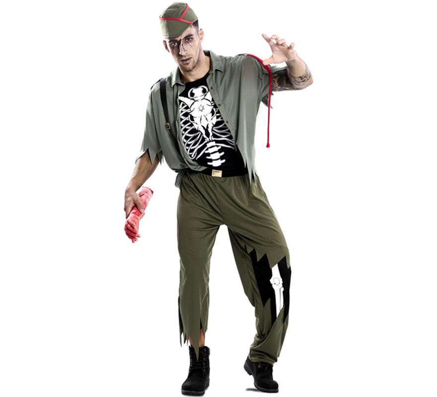 Legionnaire Skeleton Costume for Men