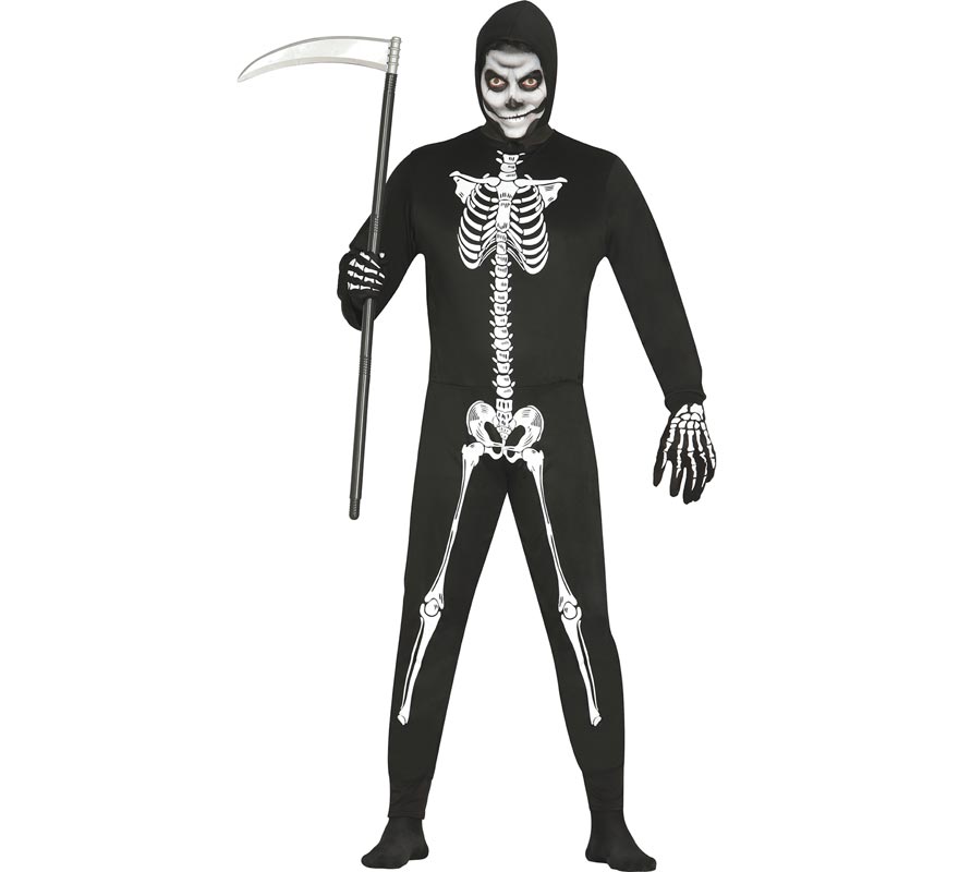 Skeleton costume for men