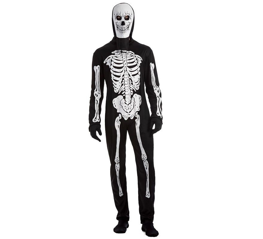 Skeleton costume for men