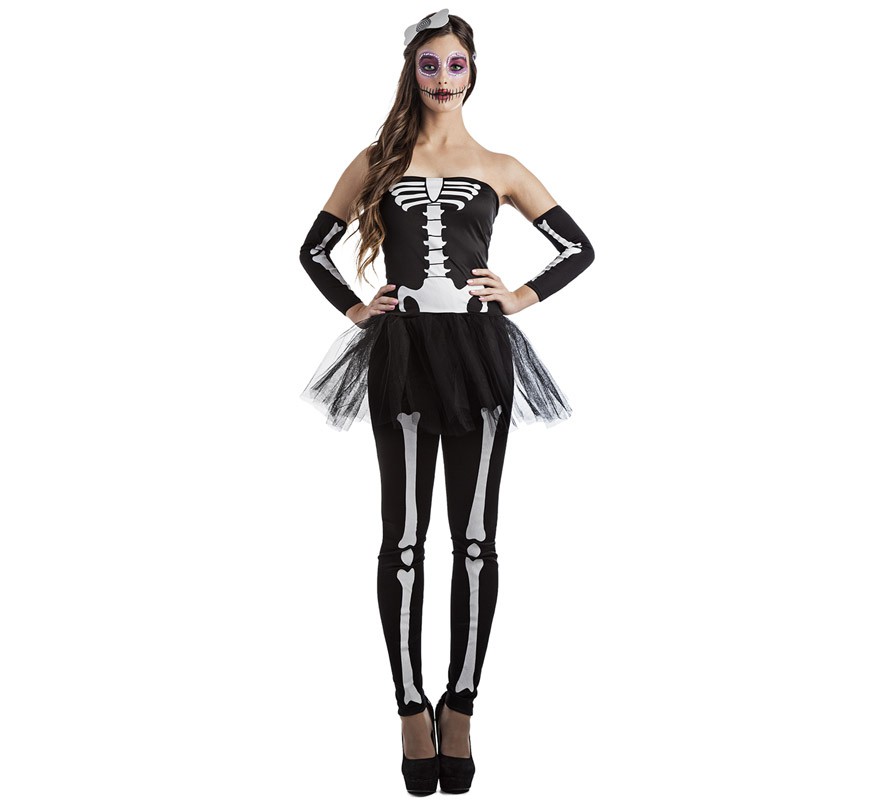 Skeleton Tutu Costume for Women