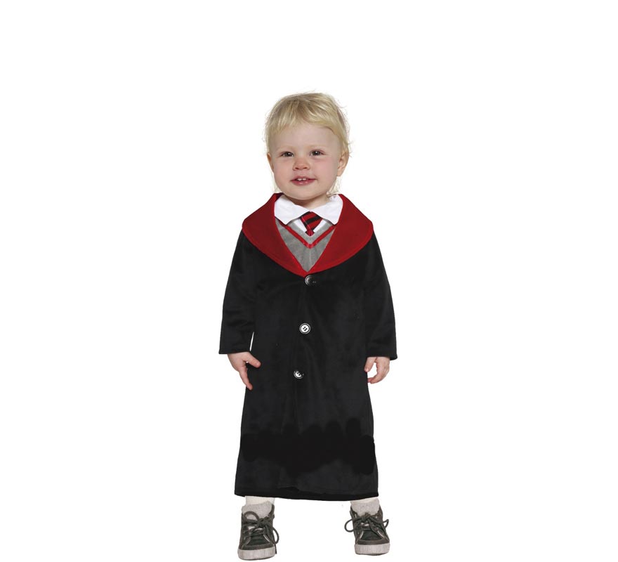 Fantasia de estudante mágica para bebês