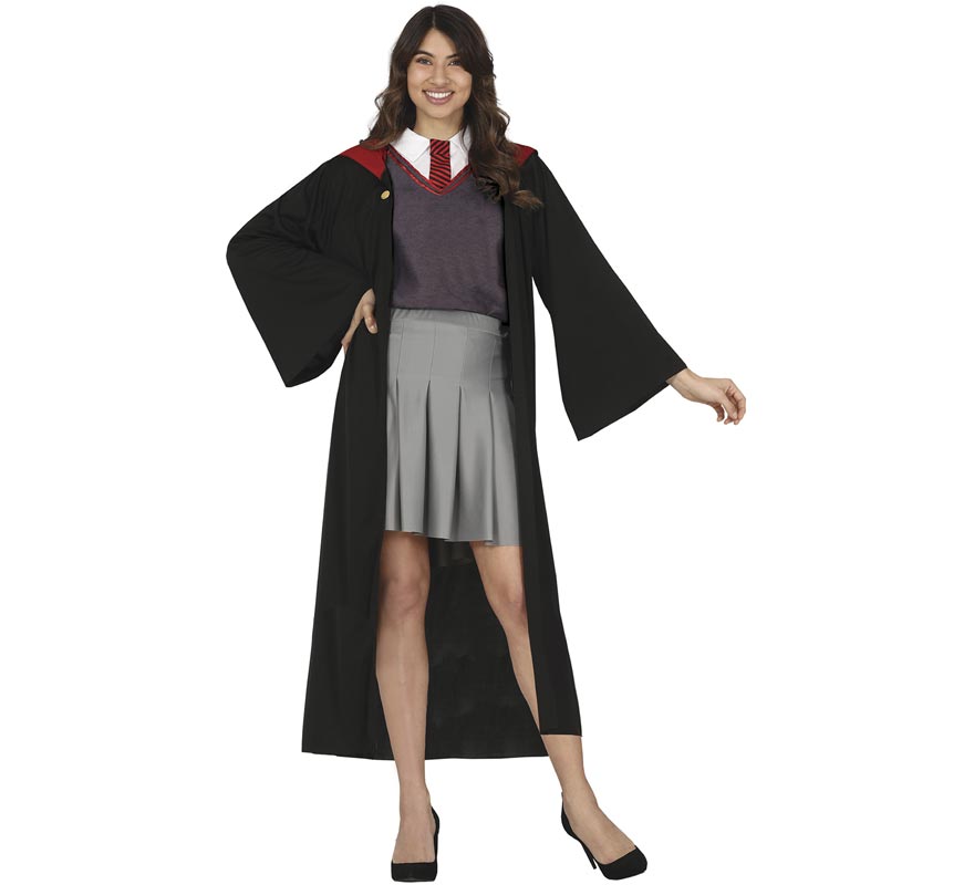 Red Magic Student Costume for women