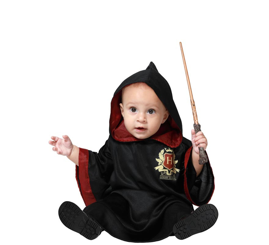 Fato de estudante feiticeiro para bebé e criança