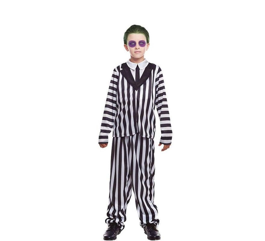 Striped Ghost Costume for Boys