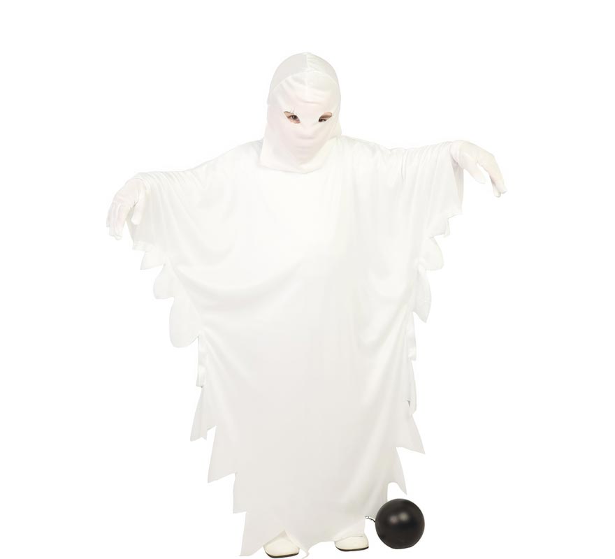 White Ghost Costume for Kids White Ghost Costume for Kids