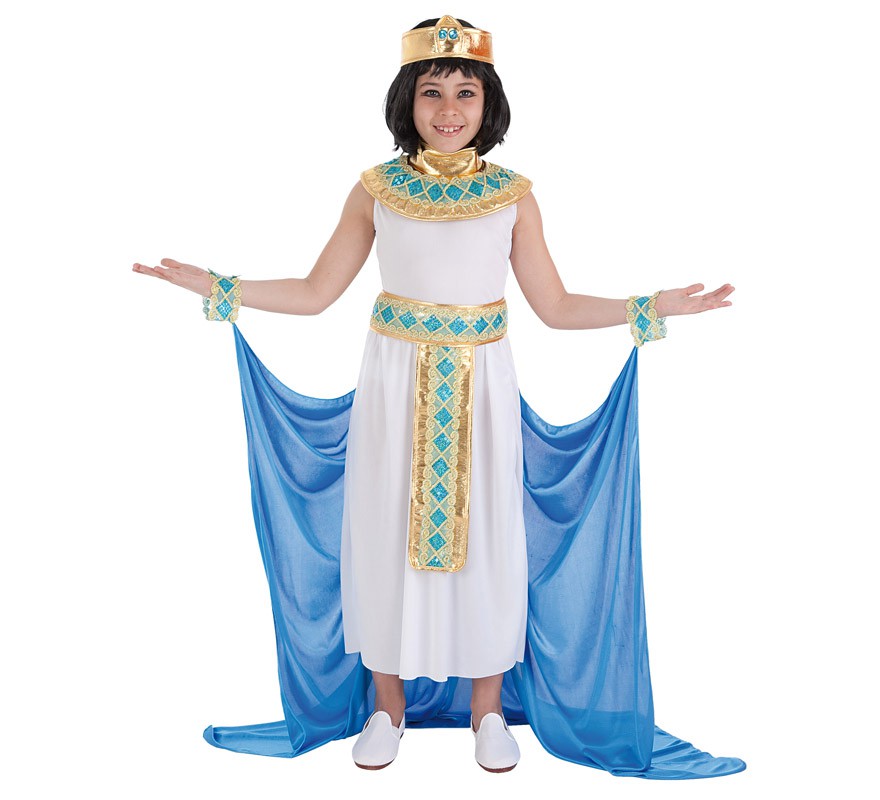Fato de faraó egípcio para menina