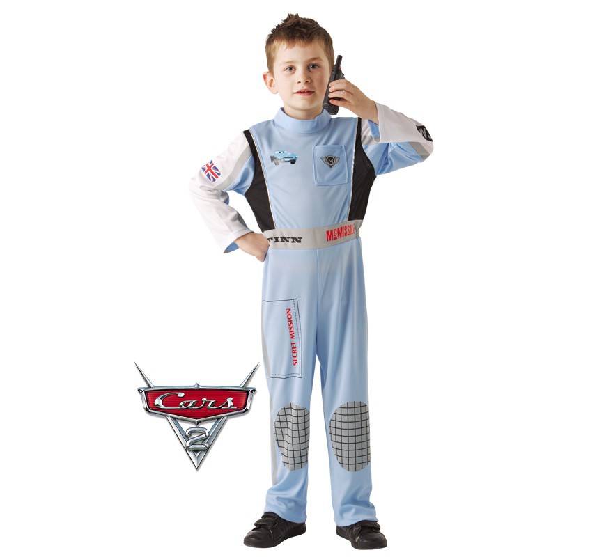Cars 2 Finn Mcmissile Classic Costume for Boys
