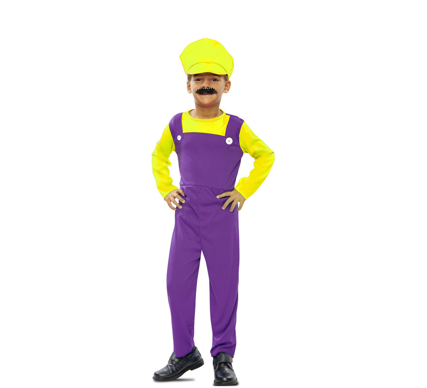 Fato de encanador amarelo para menino