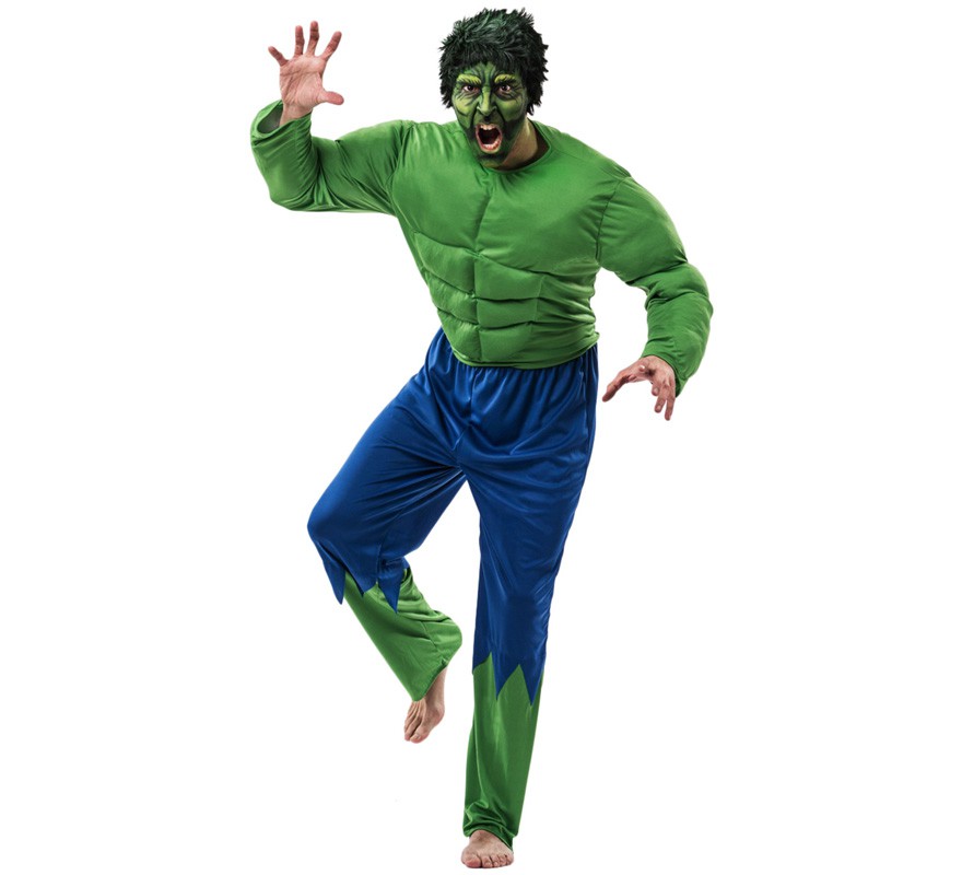 Fato de Forzudo verde para homem