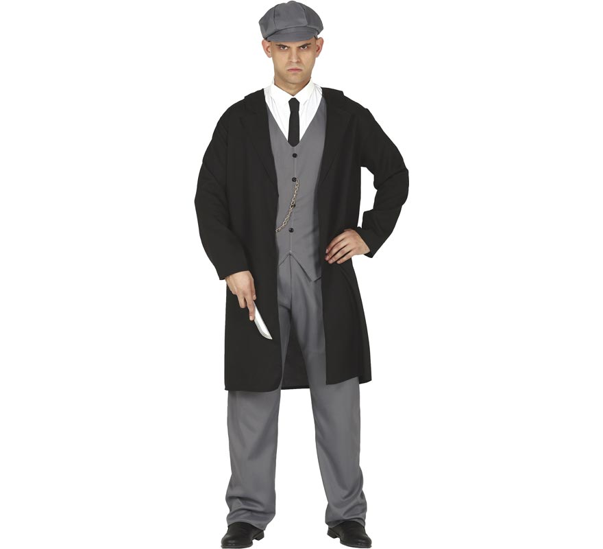 English Gangster Costume for Men