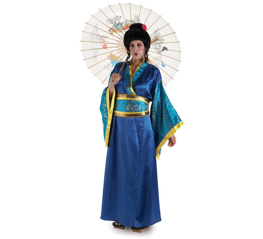 Blue Gheisa costume for women