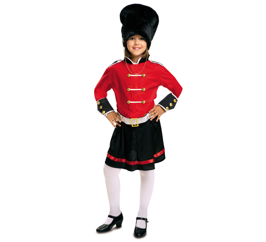 Fato de guarda inglesa para menina