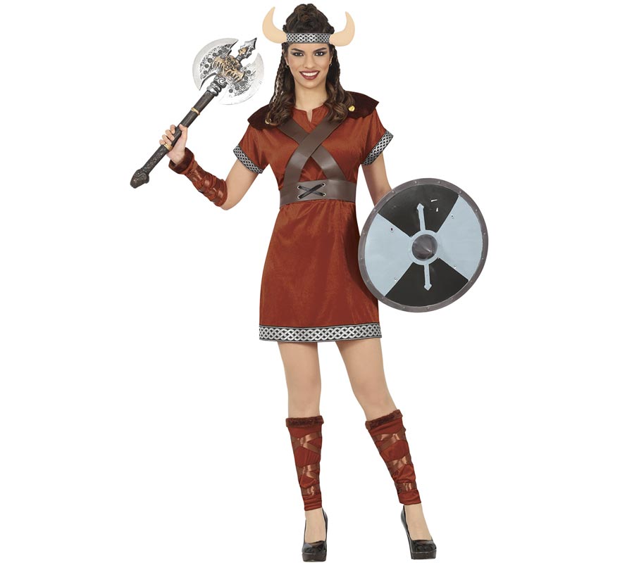 Nordic Viking Warrior Costume for Women