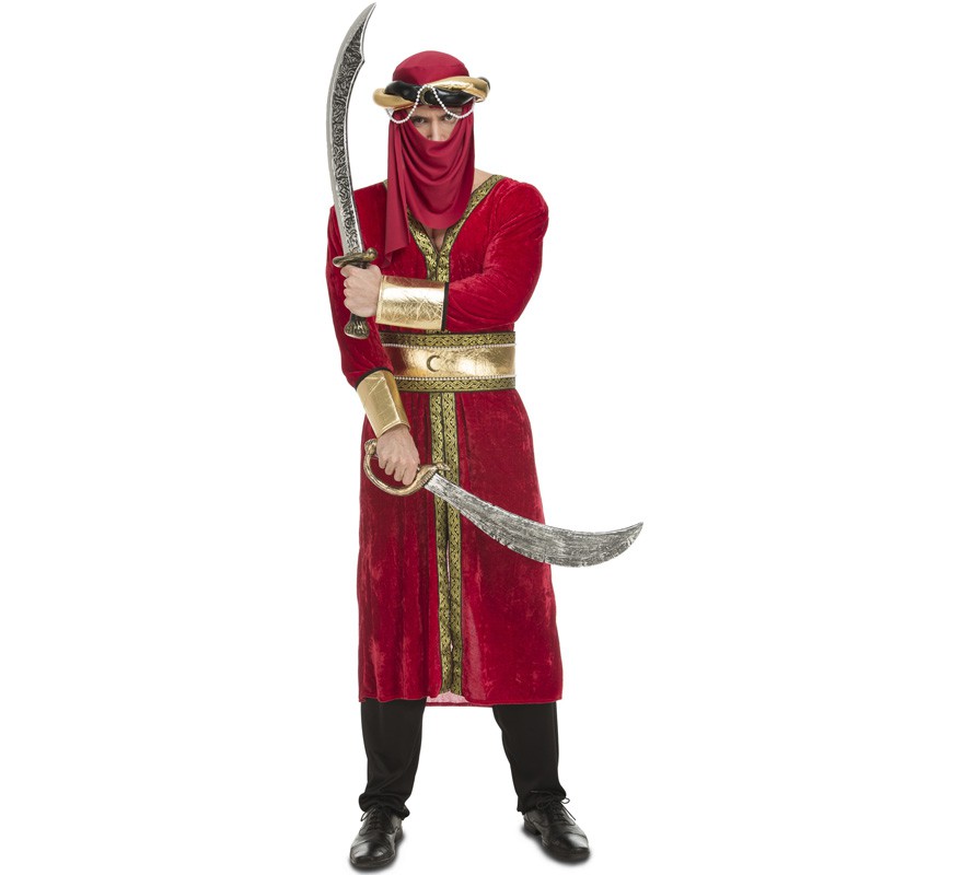 Fato de guerreiro árabe para homem