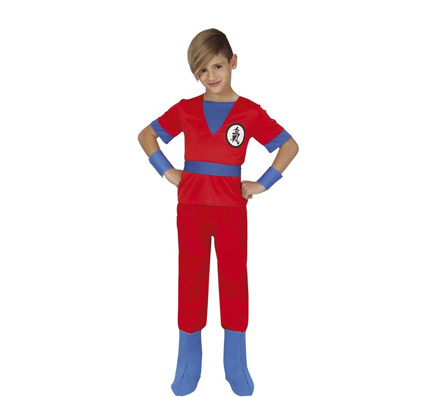 Fato de guerreiro espaço vermelho para crianças