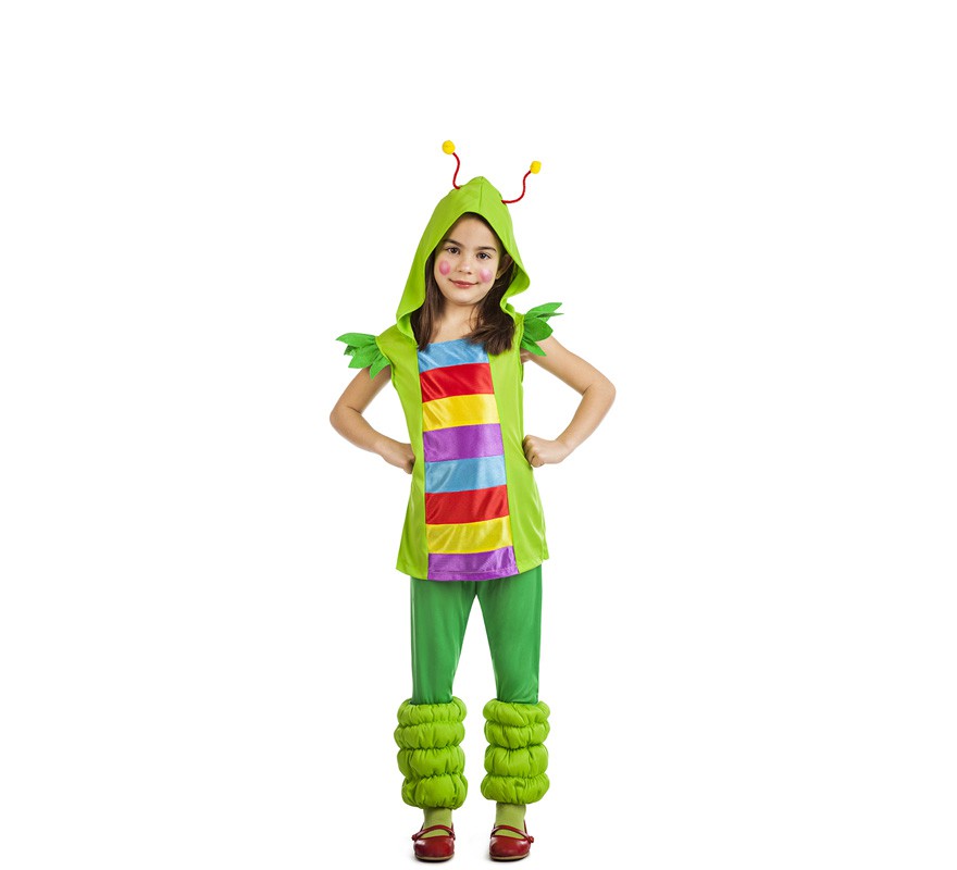 Fato de verme para menina Fato de verme para menina