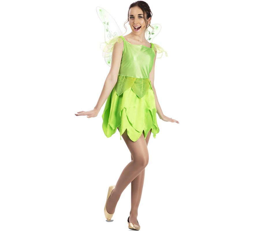 Fato de fada verde para mulher
