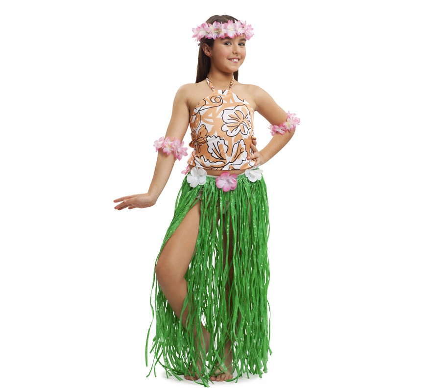 Chic Hawaiian costume for girls