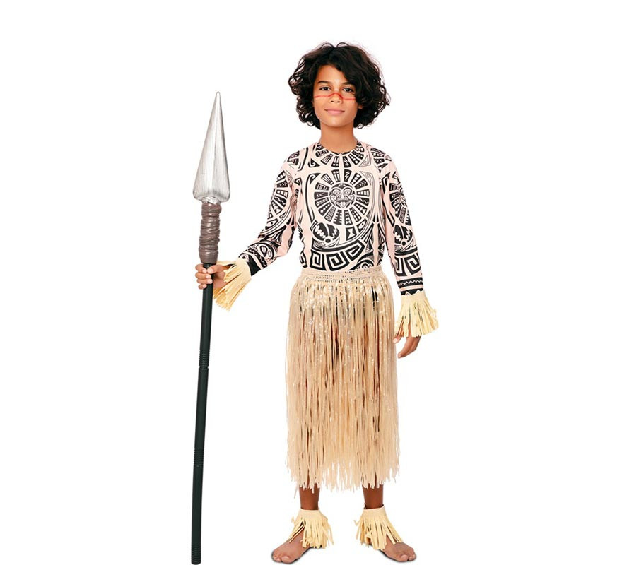 Fato de semideus havaiano Maui Hawaiian para crianças