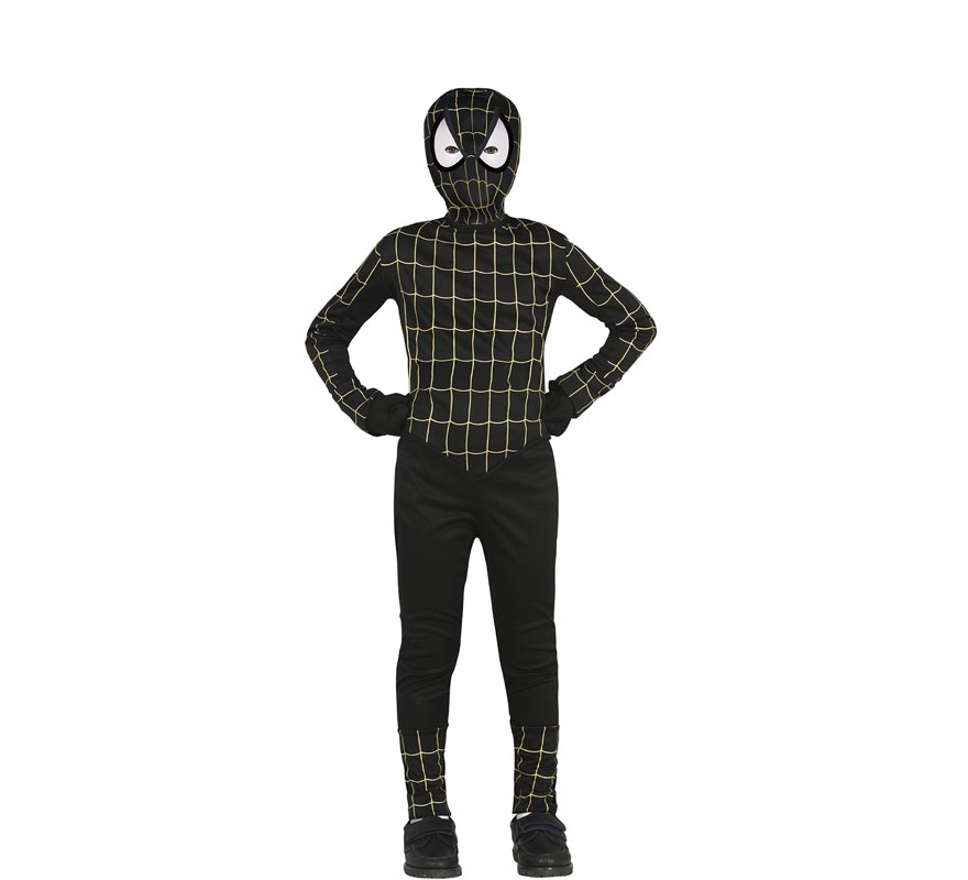 Fato de Dark Spider Hero para menino