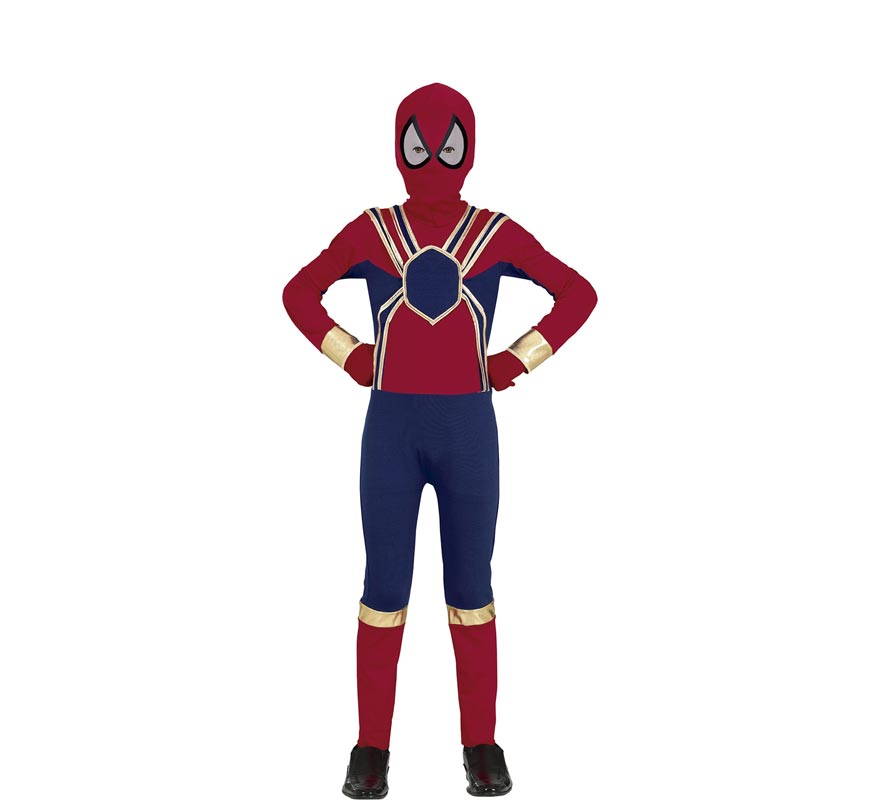 Fato de Herói Aranha Vermelha para menino